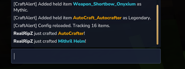 CraftAlert